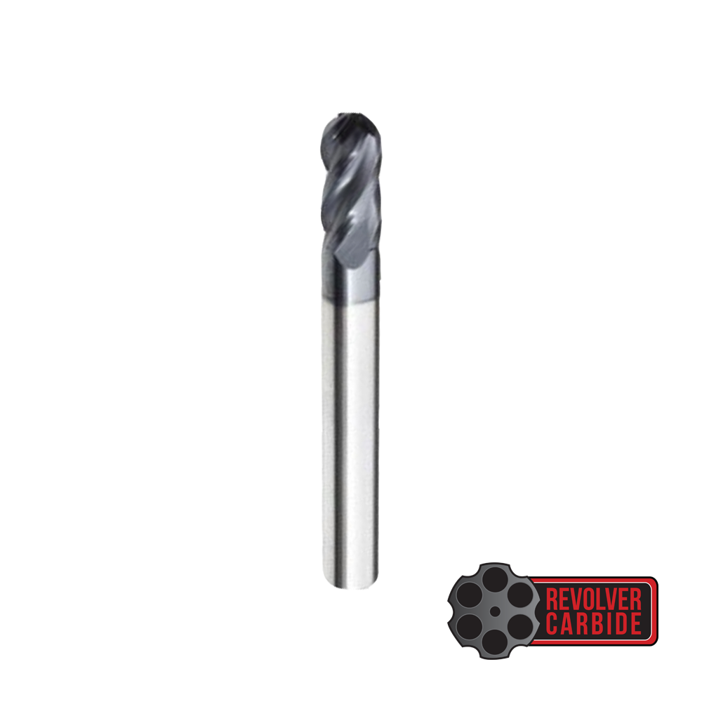 Ball Nose Carbide End Mill 3/4"